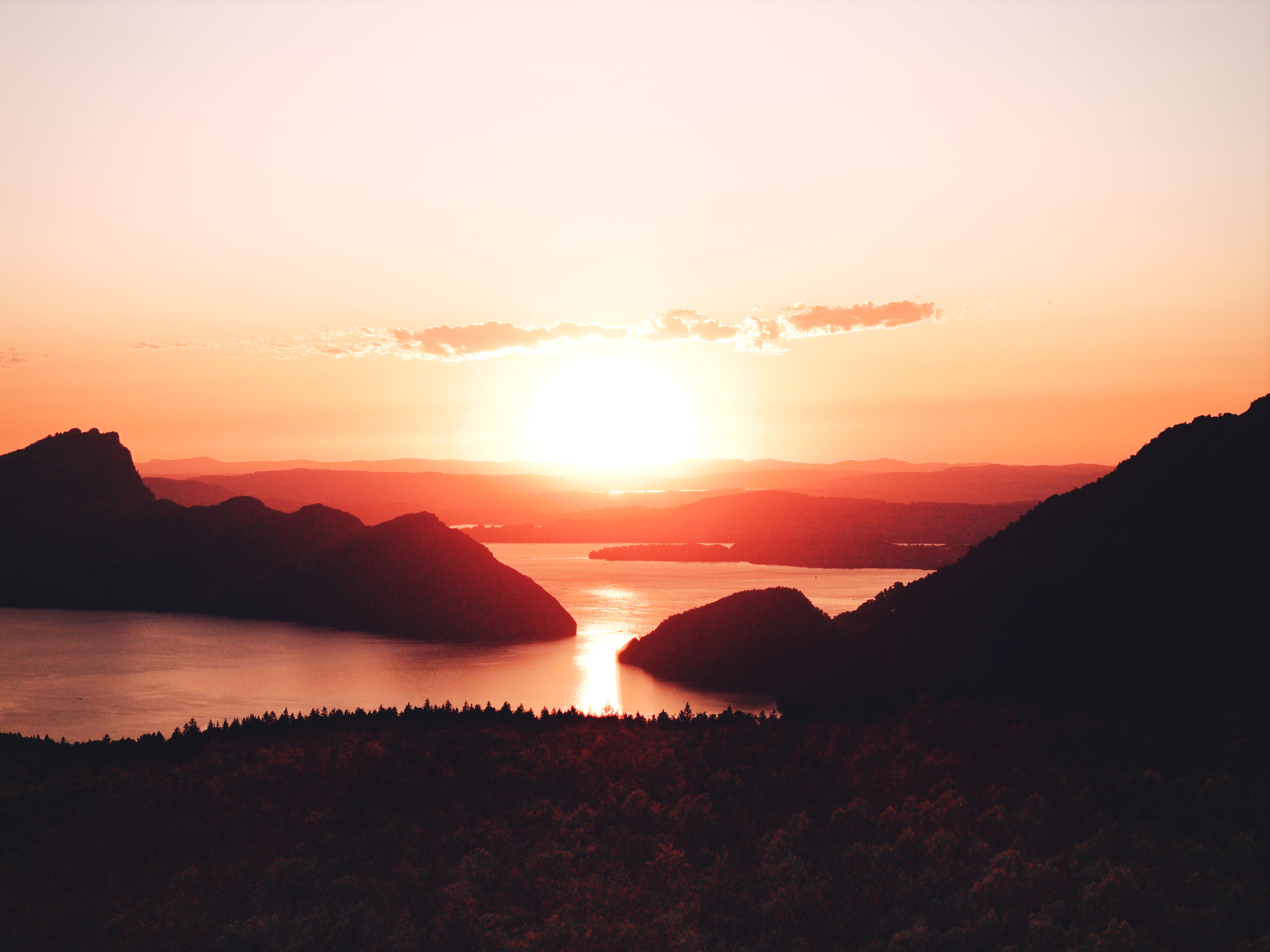 the last warm light